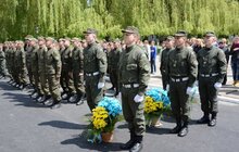 Фото 10: Урочисто відкрили стелу загиблим військовослужбовцям другої Галицької бригади Національної гвардії України