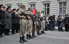 Фото 15: «Вам треба дуже добре вчитись, здобувати свій фах, жити за тою присягою, яку ви приймали», - А. Садовий ліцеїстам ім. Героїв Крут