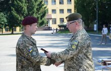 Фото 15: У Львові привітали й відзначили військових 80-ї десантно-штурмової бригади, які повернулися з передової