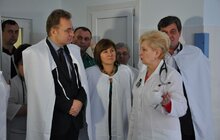 Фото 6: «Цього року плануємо продовжити роботу, щоб інфарктне відділення отримало належний стан», - А. Садовий про ремонти у лікарні швидкої допомоги