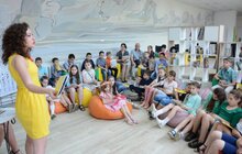 Фото 9: Презентація комікса «Таємниці львівського годинникаря» до Дня міста