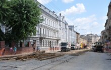 Фото 1: А.Садовий про ремонт вул Городоцької: «Зараз розпочинають земельні роботи»