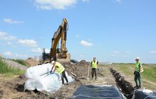 Фото 48: На Грибовицькому полігоні ТПВ технічна рекультивація перейшла до наступного етапу