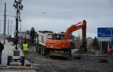 Фото 27: У Львові тривають завершальні роботи перед відкриттям трамвайної лінії на Сихів