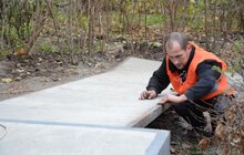 Фото 4: Цього року у Франківському районі буде облаштовано 10 пандусів біля житлових будинків людей з інвалідністю
