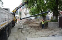 Фото 4: Вул. Замарстинівську ремонтують: завершено заміну колектора від вул. Липинського до вул. Торф’яної