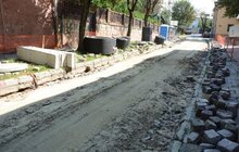 Фото 12: На вул. Пісковій триває капітальний ремонт: інженерні мережі вже замінено на 25%