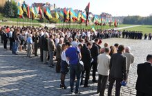 Фото 21: «Ми сьогодні вшановуємо не тільки ветеранів УПА, а й усіх Героїв нашої країни, які своїми тілами закрили нас і захистили», - А. Садовий
