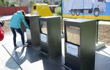 Фото 16: У Львові на вул. Ранковій встановили підземний контейнерний майданчик для збору ТПВ