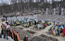 Фото 15: Львів попрощався з трьома військовими, які загинули в зоні АТО