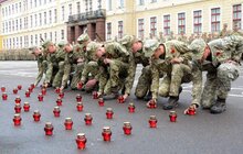Фото 24: На території Національної академії сухопутних військ імені гетьмана Петра Сагайдачного відбулись поминальні заходи