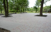 Фото 1: Шевченківська РА облаштовує сквер «Кам'янка» у Рясному: загальна вартість близько 6 млн. грн з бюджету міста