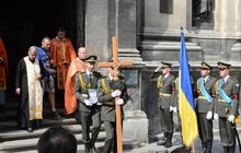 Фото 5: Сьогодні, 25 серпня, Львів попрощався з загиблим Героєм