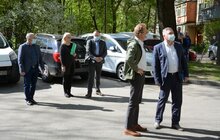 Фото 6: Андрій Садовий оглянув будинок на вул. Виговського, де вчора сталась пожежа