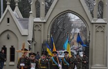 Фото 8: Сьогодні на Личаківському кладовищі відбулися похорони 2 львів’ян-учасників АТО