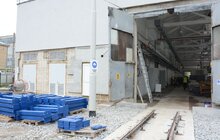 Фото 31: Реконструкцію трамвайного депо на вул. Промислова, 29 планують завершити у серпні цього року