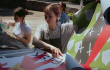 Фото 2: У Львові створили експозицію на підтримку мешканців окупованих міст України