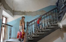 Фото 11: Ремонт аварійних житлових будинків Львова: за кошти міського бюджету триває ремонт будинку на вул. П. Куліша, 41