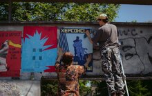 Фото 5: У Львові створили експозицію на підтримку мешканців окупованих міст України