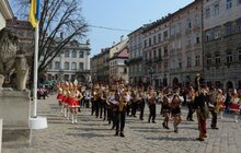 Фото 26: Відзначення 27-ої річниці підняття національного синьо-жовтого прапора над міською Ратуше