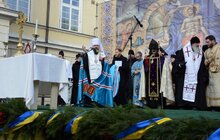 Фото 17: Сьогодні на площі Ринок традиційно освятили воду