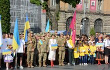 Фото 48: Сьогодні у Львові відбулись урочисті заходи з нагоди 25-ї річниці Незалежності України