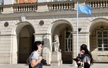 Фото 2: У центрі Львова цілий день майорітиме кримськотатарський прапор (відео)