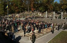 Фото 13: Сьогодні, 14 жовтня, на Личакові відбулися урочистості з нагоди Дня захисника України, 74-ї річниці створення УПА
