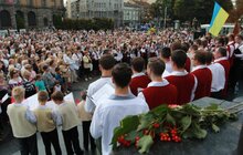 Фото 5: У День Незалежності львів'яни помолились за мир і ласку для України
