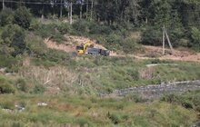Фото 23: «До кінця року має бути зроблена дамба, має бути очищено озеро інфільтрату», — А. Садовий про рекультивацію полігону ТПВ у Грибовичах