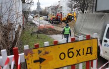 Фото 13: Триває ремонт вул. Шевченка: з 7 березня перекрито для руху транспорту вул. Левандівську, а з 14 березня перекриють вул. Шевченка