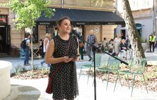 Фото 7: Сьогодні відкрили оновлену площу та ознакування в історичній єврейській дільниці Львова