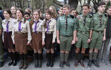 Фото 11: З нагоди 105-ї річниці заснування ПЛАСТу мер Львова відзначив Богдана Гасюка та Галину Ткачук
