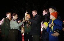 Фото 3: У Львові відкрили центральну міську ялинку