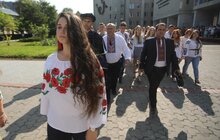 Фото 2: У Львівському національному університеті ветеринарної медицини та біотехнологій імені С. З. Гжицького відбулася посвята в першокурсники