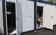 Фото 13: У Львові відкрили друге модульне містечко для переселенців