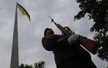 Фото 27: У Львові на найбільшому флагштоку урочисто підняли прапор України