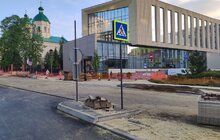 Фото 11: На вул. Шевченка тривають завершальні роботи: через кілька тижнів вулицю повністю відкриють для проїзду