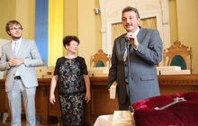 Фото 11: В Ратуші вручили 75 копій ключа від синагоги людям, які досліджують, зберігають та популяризують єврейську спадщину Львова та регіону