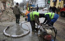 Фото 10: На вул. Пекарській тривають масштабні ремонтні роботи
