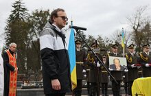 Фото 16: У Львові на Личаківському кладовищі поховали Ігоря Юхновського