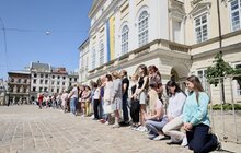 Фото 5: У Львові започаткували міську церемонію прощання із загиблими Героями