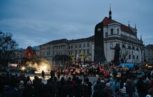 Фото 15: У Львові рідні військових, що у полоні, організували щемливі акції