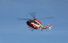 Фото 2: Пацієнтку з Турки доставили у львівську лікарню гвинтокрилом 