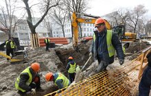 Фото 15: На вул. Пекарській тривають масштабні ремонтні роботи: повністю реконструкцію вулиці планують завершити до 1 вересня