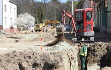 Фото 11: На вул. Шевченка тривають роботи з облаштування квазікільця