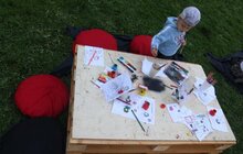 Фото 5: На День міста Львова на пл Ринок працює «Територія літератури»