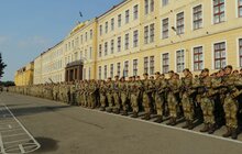 Фото 8: Військова присяга на вірність українському народу в Академії Сагайдачного