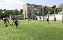 Фото 4: На вул. Шевченка облаштували сучасний мультифункційний спортивний майданчик