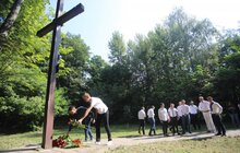 Фото 5: У Львові влада міста зі студентами вшанували загиблих на «Цитаделі» у 80-ті роковини початку Другої світової війни